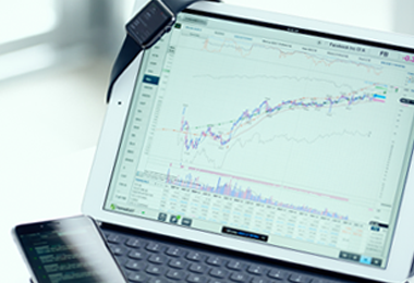 An image of an iPad, a Apple Watch and a iPhone all showing Panaray on their displays.