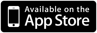 The Apple App Store badge.