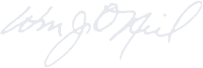 An image of William O'Neil's Signature.