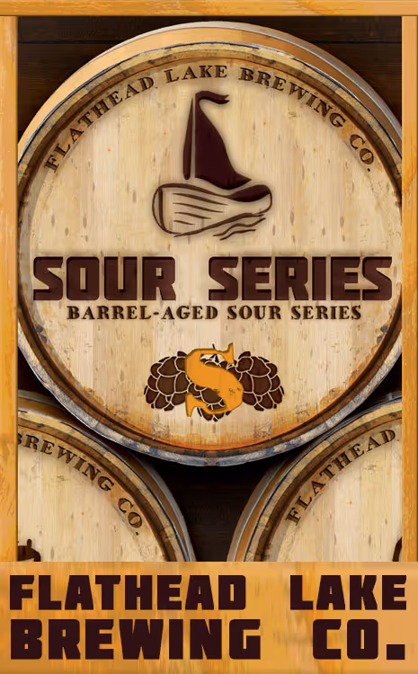 "Brewer’s Sour Series" beer label
