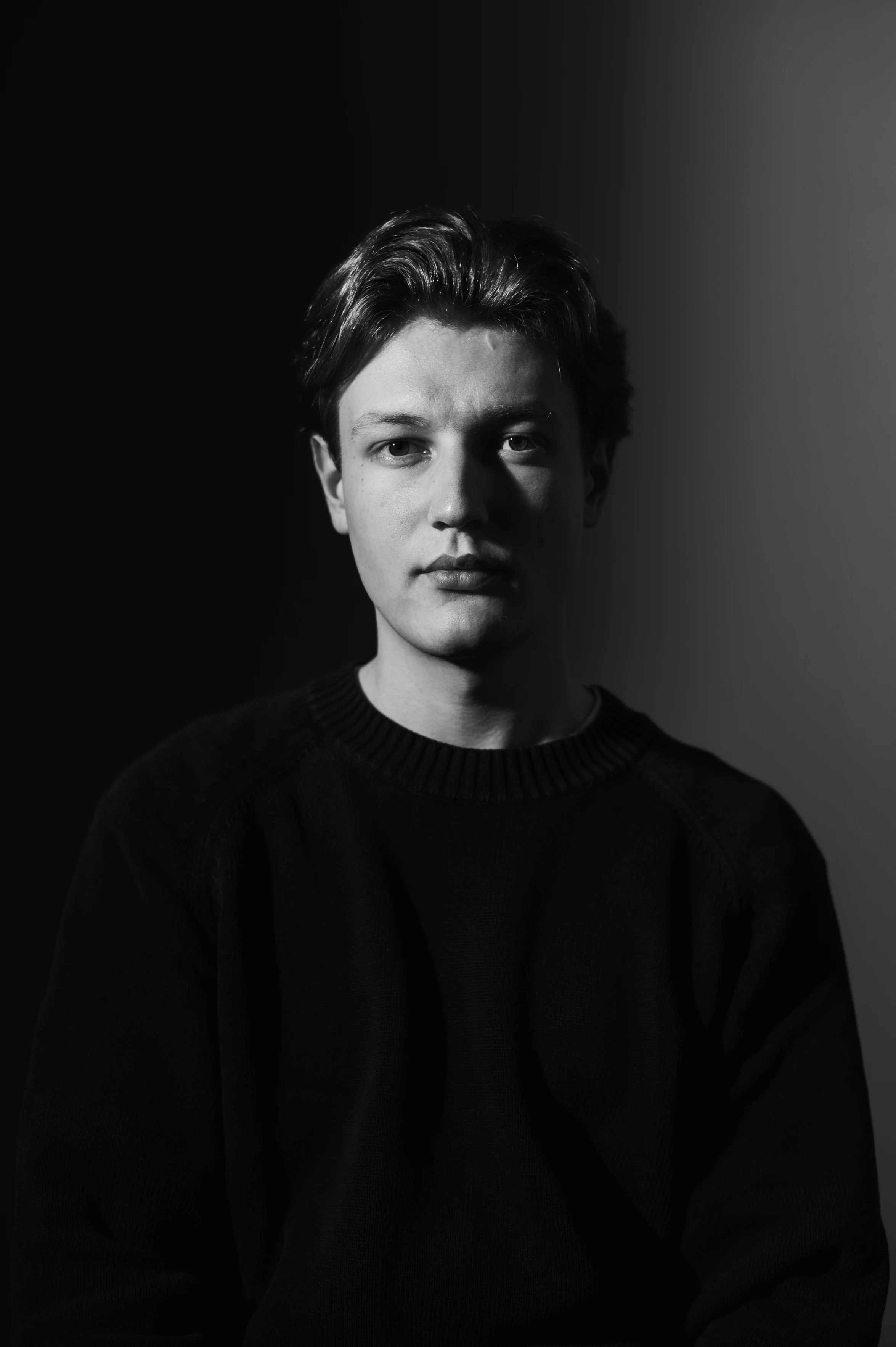 Bor Dolenc Black and White Portrait