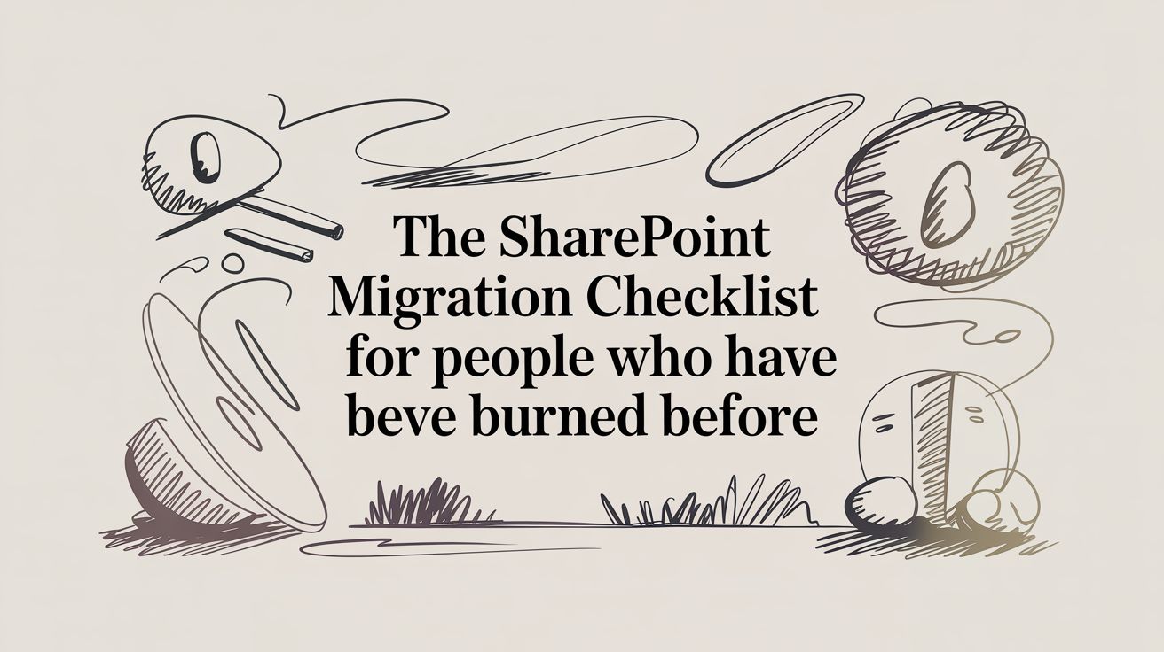 The SharePoint Migration Checklist for People Who Have Been Burned Before