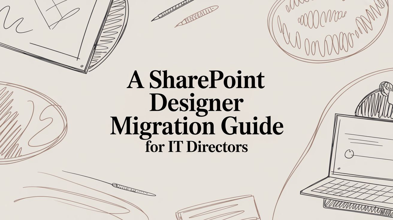 A SharePoint Designer Migration Guide for IT Directors