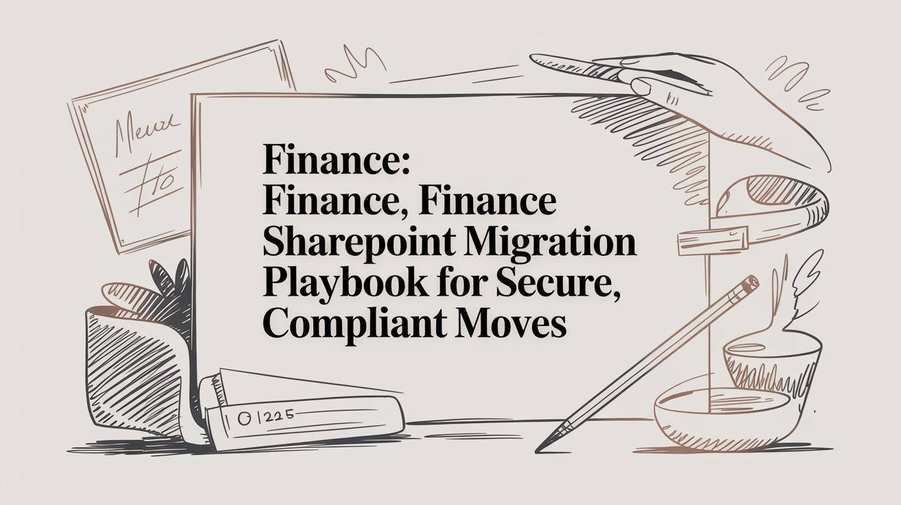 Your Finance SharePoint Migration Will Fail. Here's How to Avoid It.