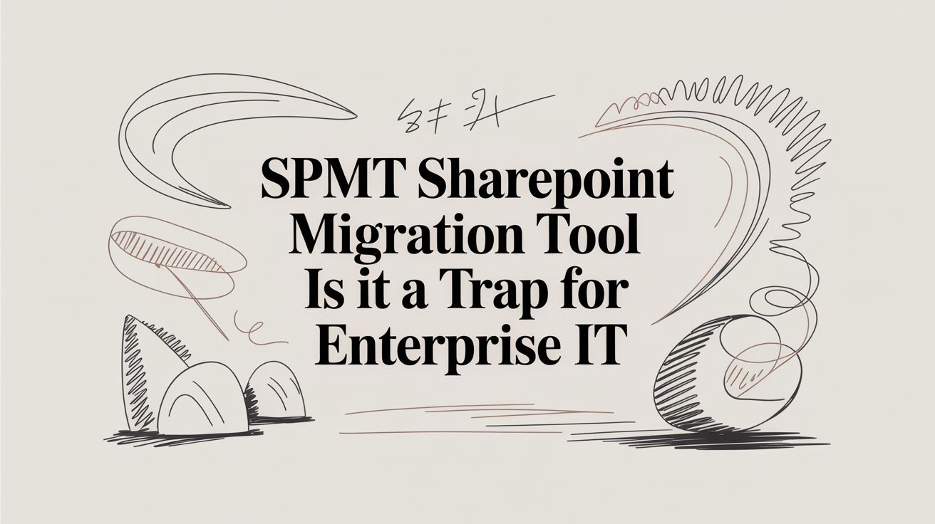 SPMT SharePoint Migration Tool: An Enterprise IT Trap