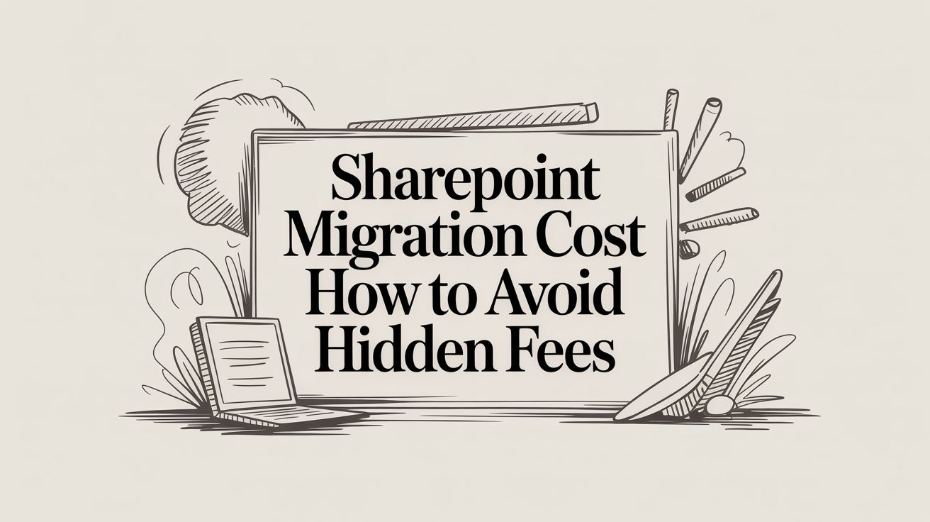 The Real SharePoint Migration Cost Is the Price of Failure