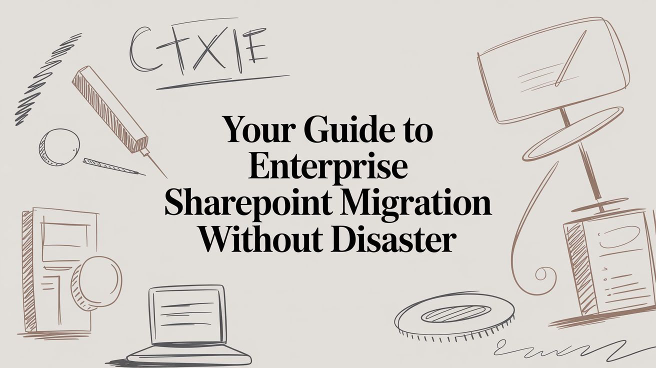 Your Guide to Enterprise SharePoint Migration Without Disaster