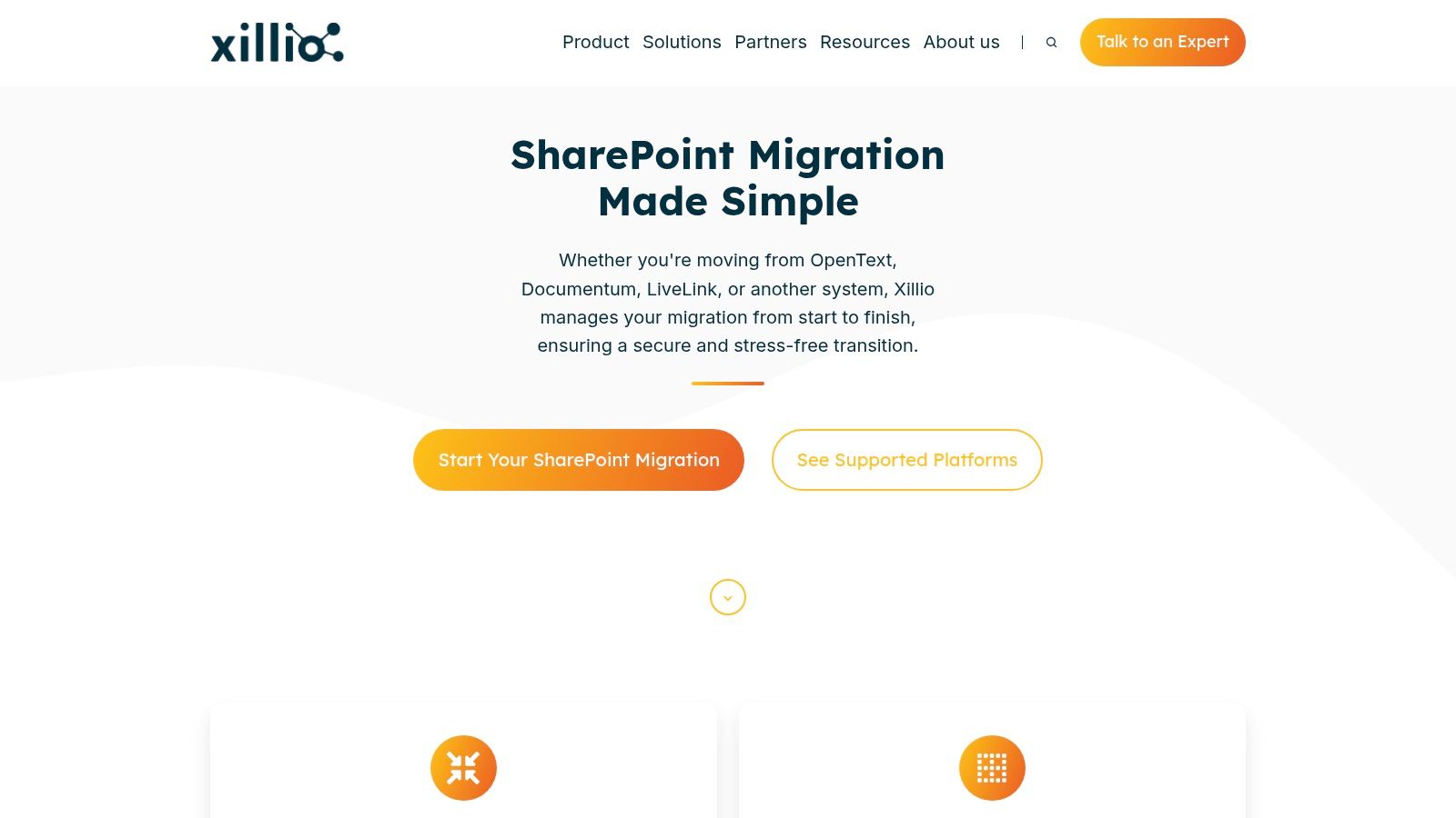 Xillio (Migration software + services)