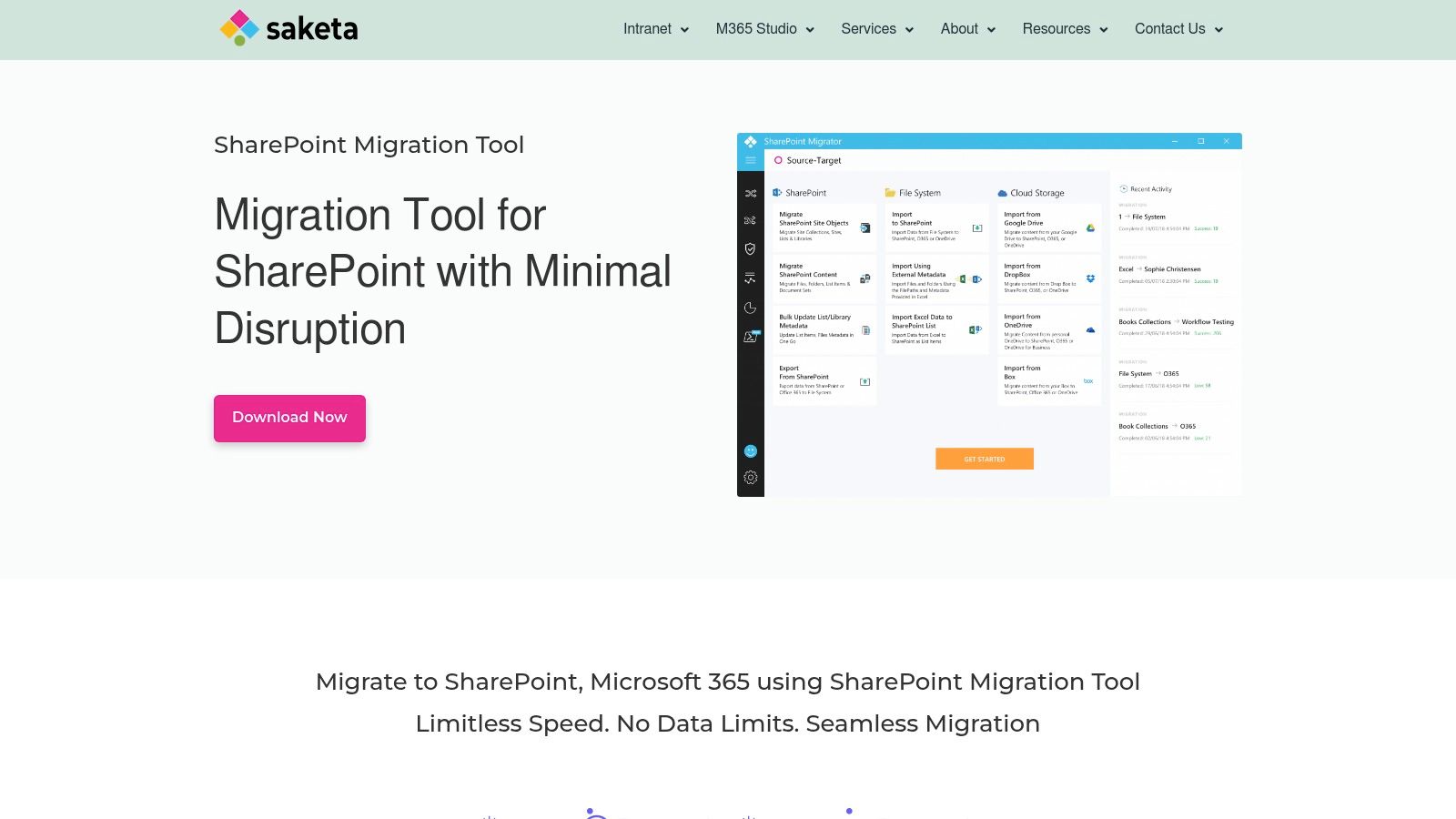 Saketa SharePoint Migrator