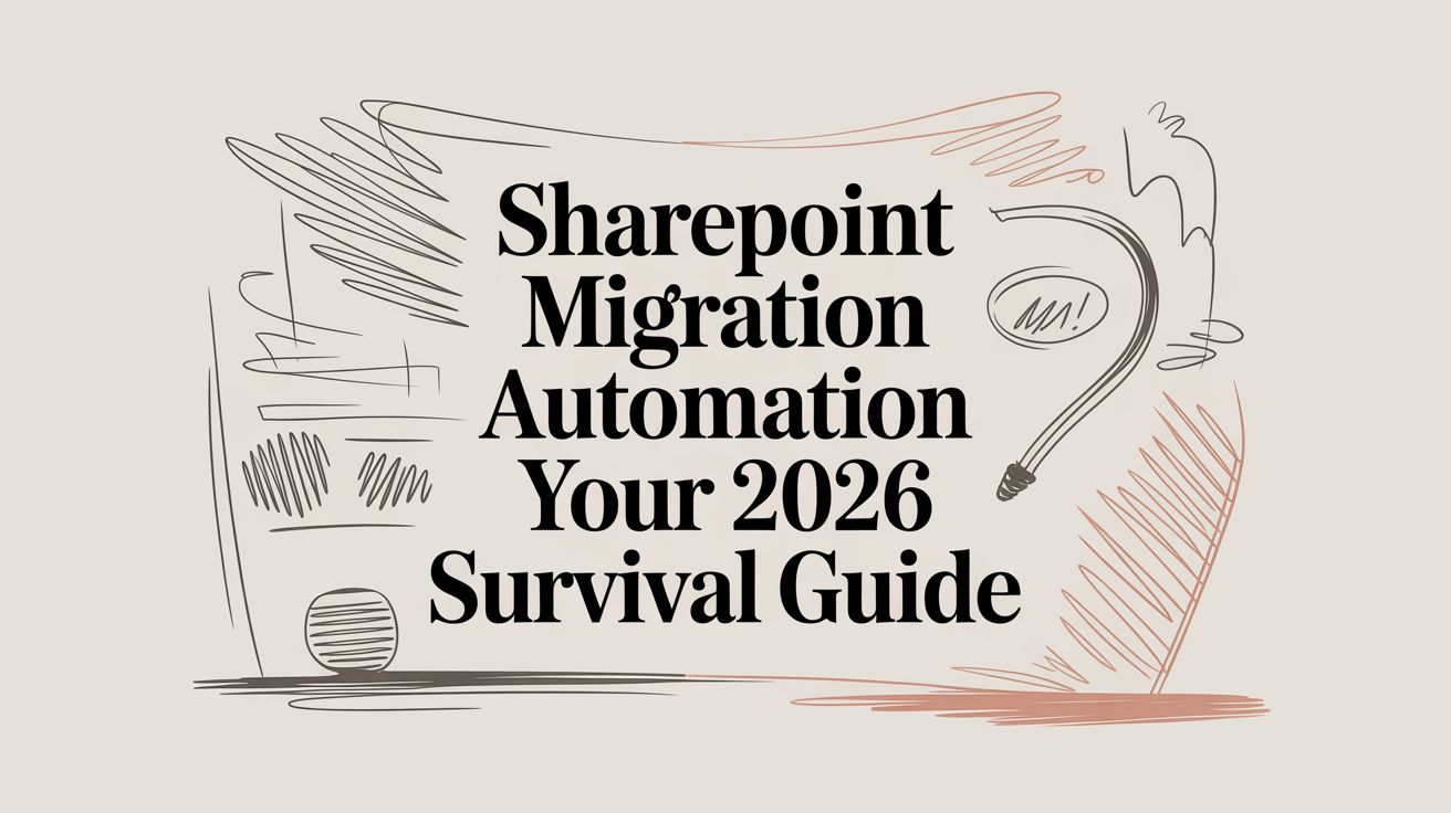 SharePoint Migration Automation: Your 2026 Survival Guide