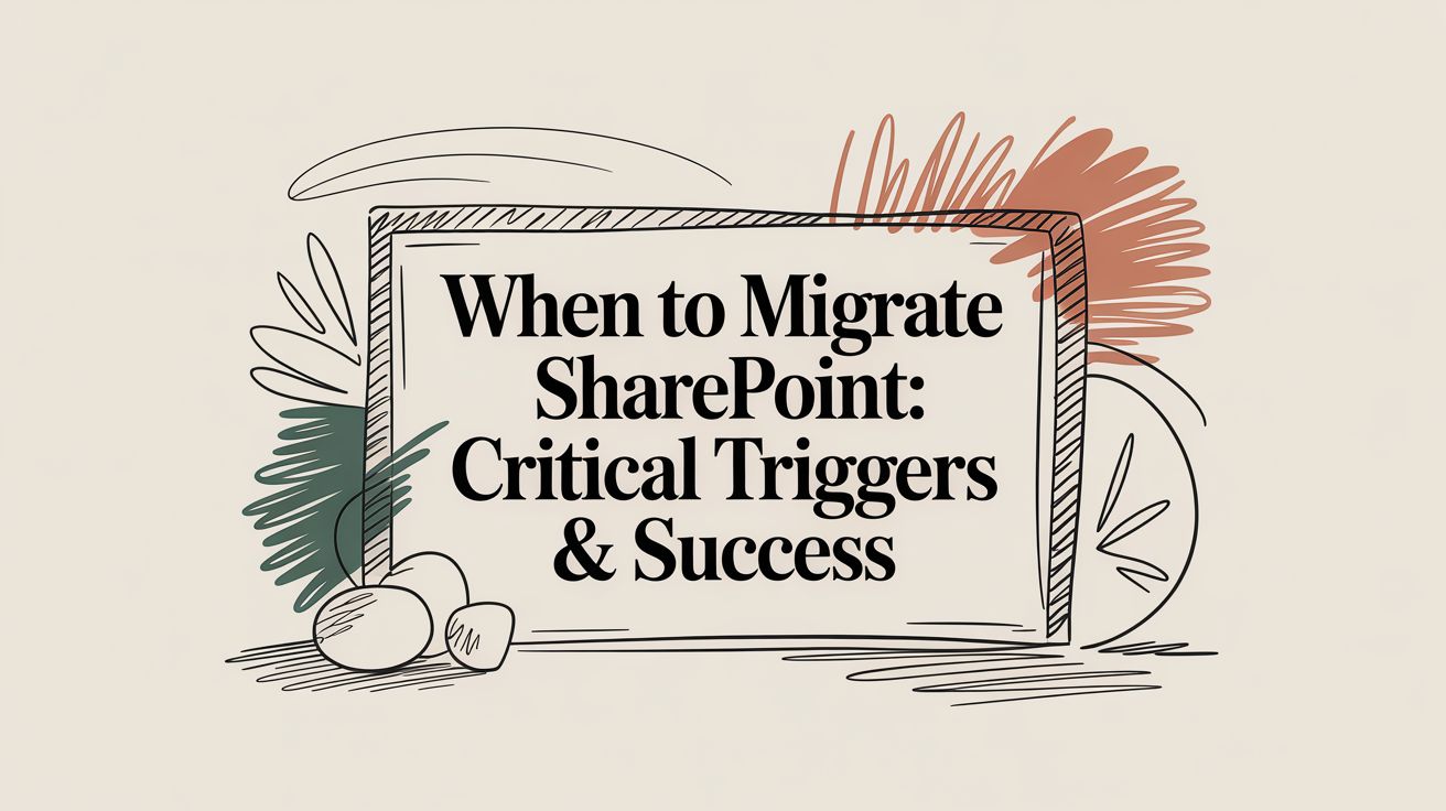 When to Migrate SharePoint: A Guide to Avoiding Disaster
