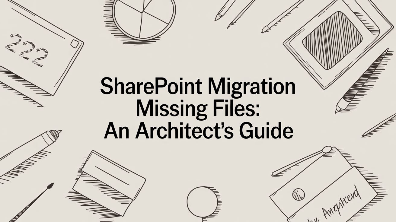 SharePoint Migration Missing Files: An Architect's Guide