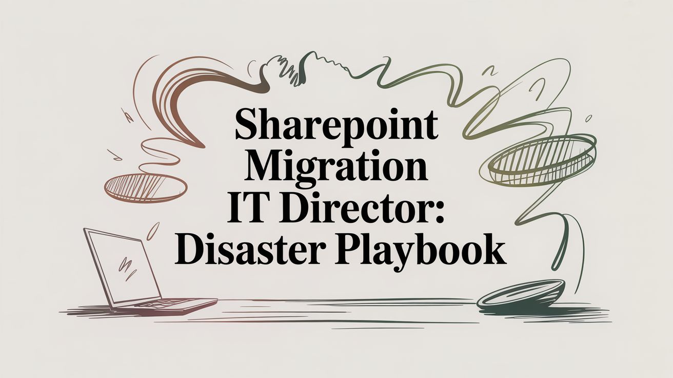SharePoint Migration IT Director: Disaster Playbook