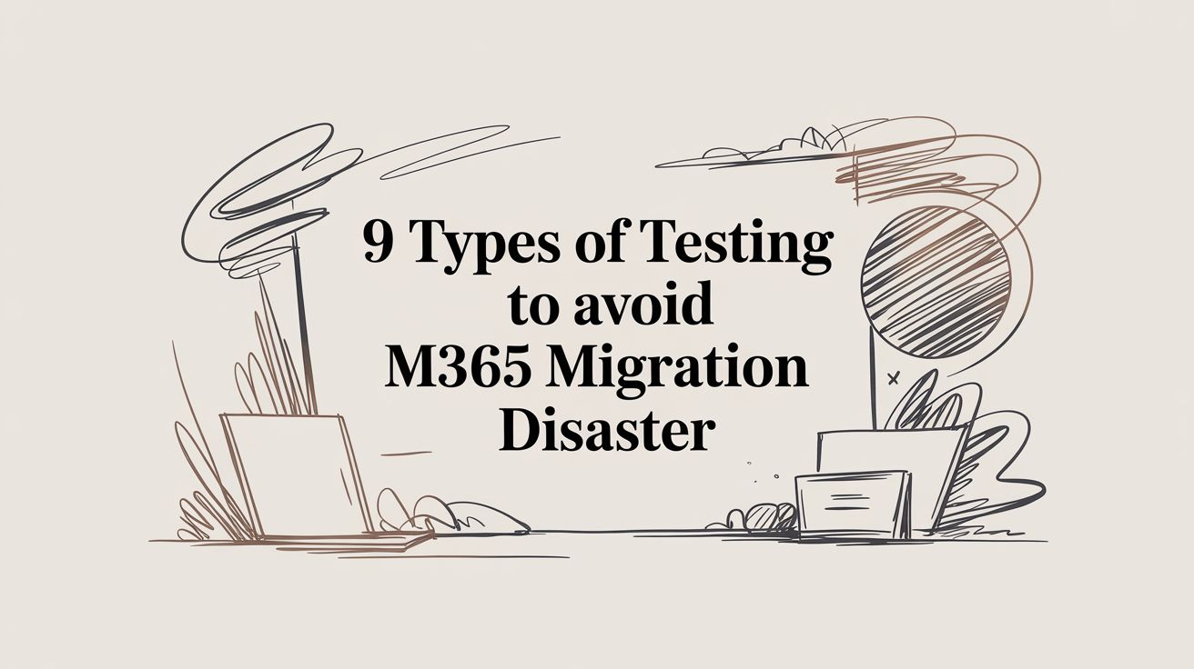 9 Types of Testing to Avoid M365 Migration Disaster