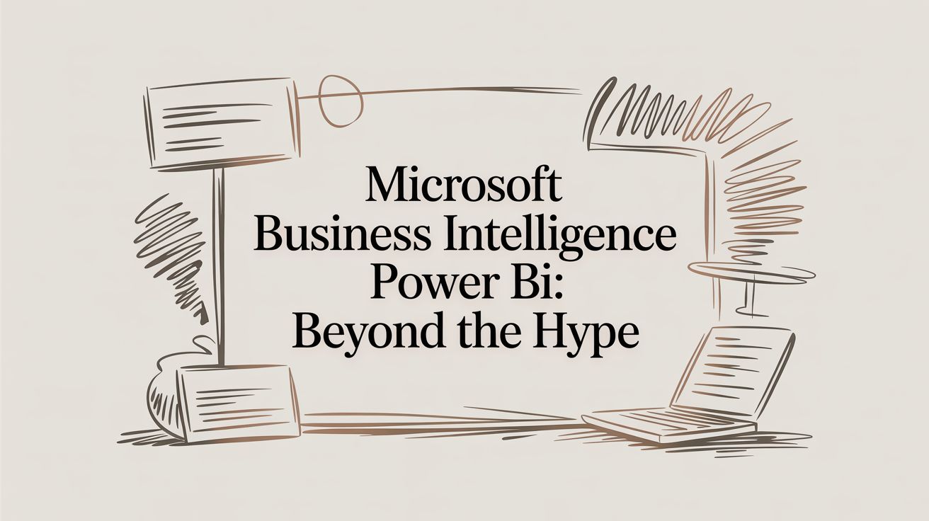 Microsoft Business Intelligence Power BI: Beyond the Hype