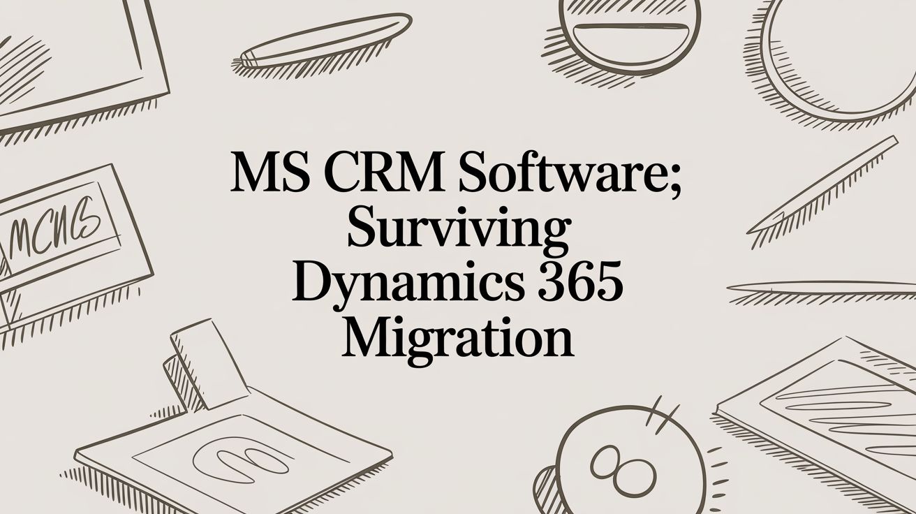 MS CRM Software: Surviving Dynamics 365 Migration