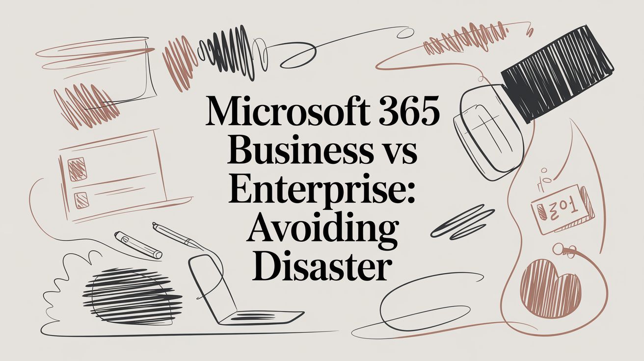 Microsoft 365 Business vs Enterprise: Avoiding Disaster