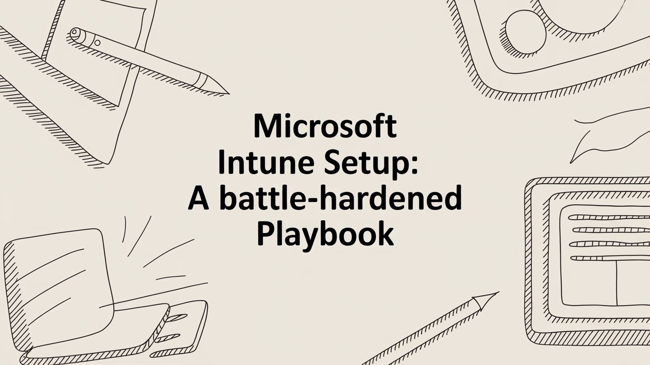 Microsoft Intune Setup: A Battle-Hardened Playbook