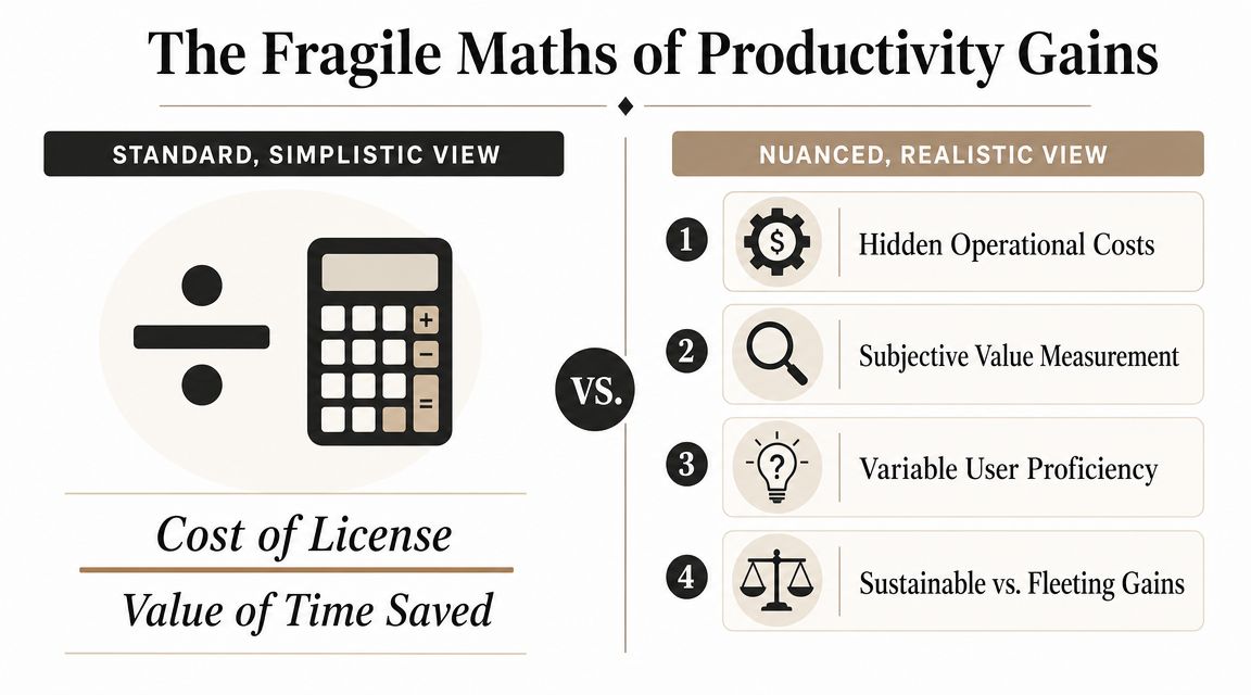 Deconstructing the Fragile Maths of Productivity Gains