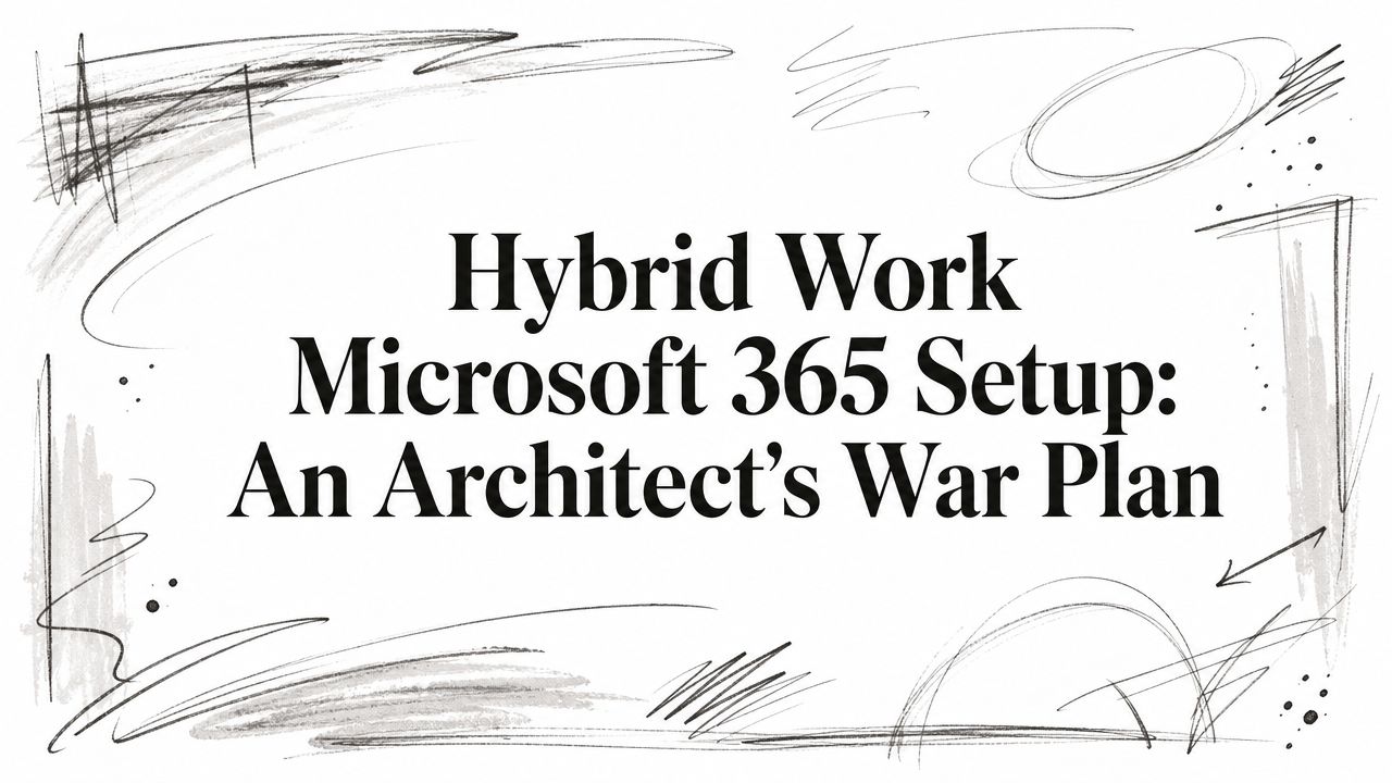 Hybrid Work Microsoft 365 Setup: An Architect's War Plan