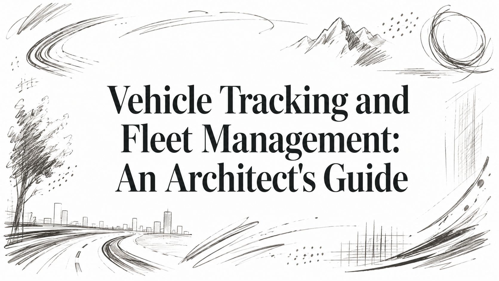 Vehicle Tracking and Fleet Management: An Architect's Guide
