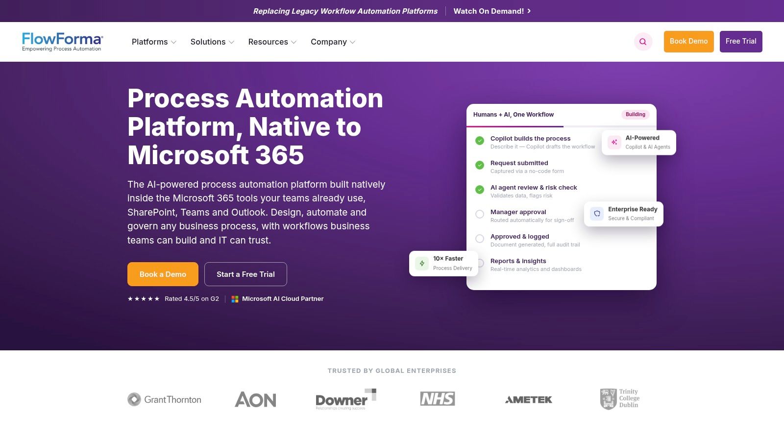 FlowForma Process Automation