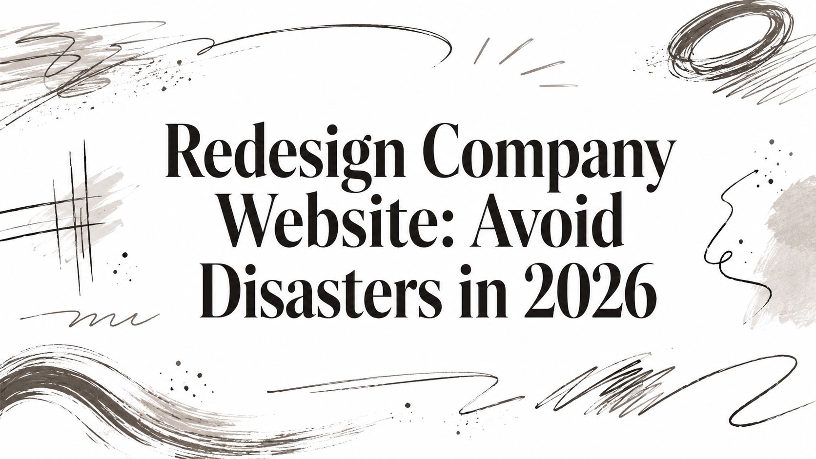 Redesign Company Website: Avoid Disasters in 2026