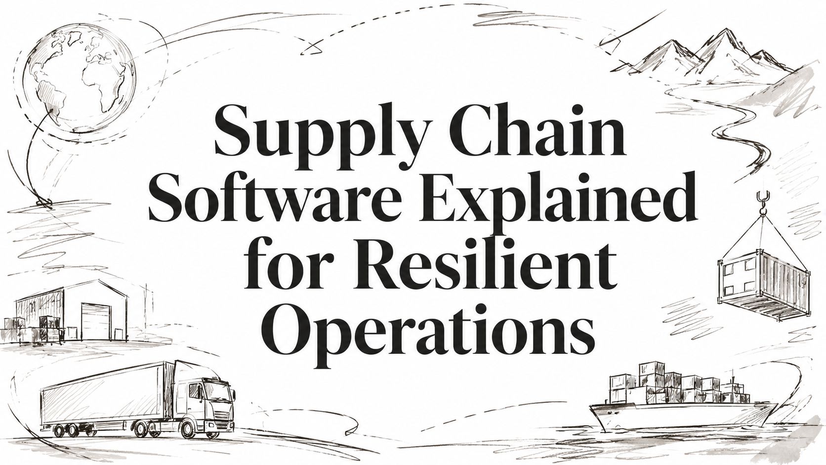 Supply Chain Software Explained for Resilient Operations