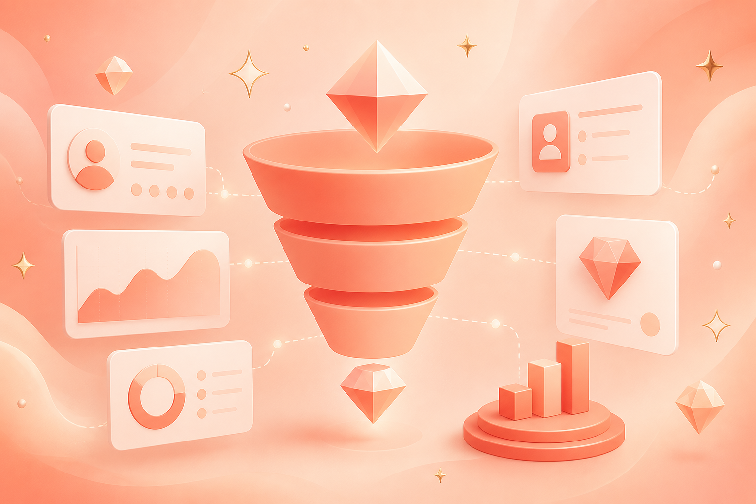 AI generated image for GEO Works the Full Buyer Funnel