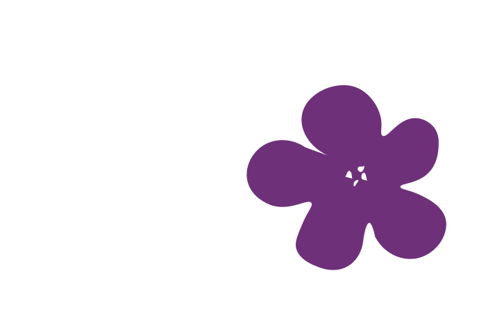 Illustration d'une fleur mauve