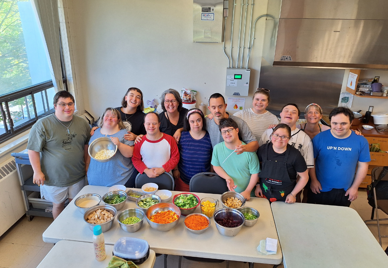 Groupe de participants des cuisines collectives