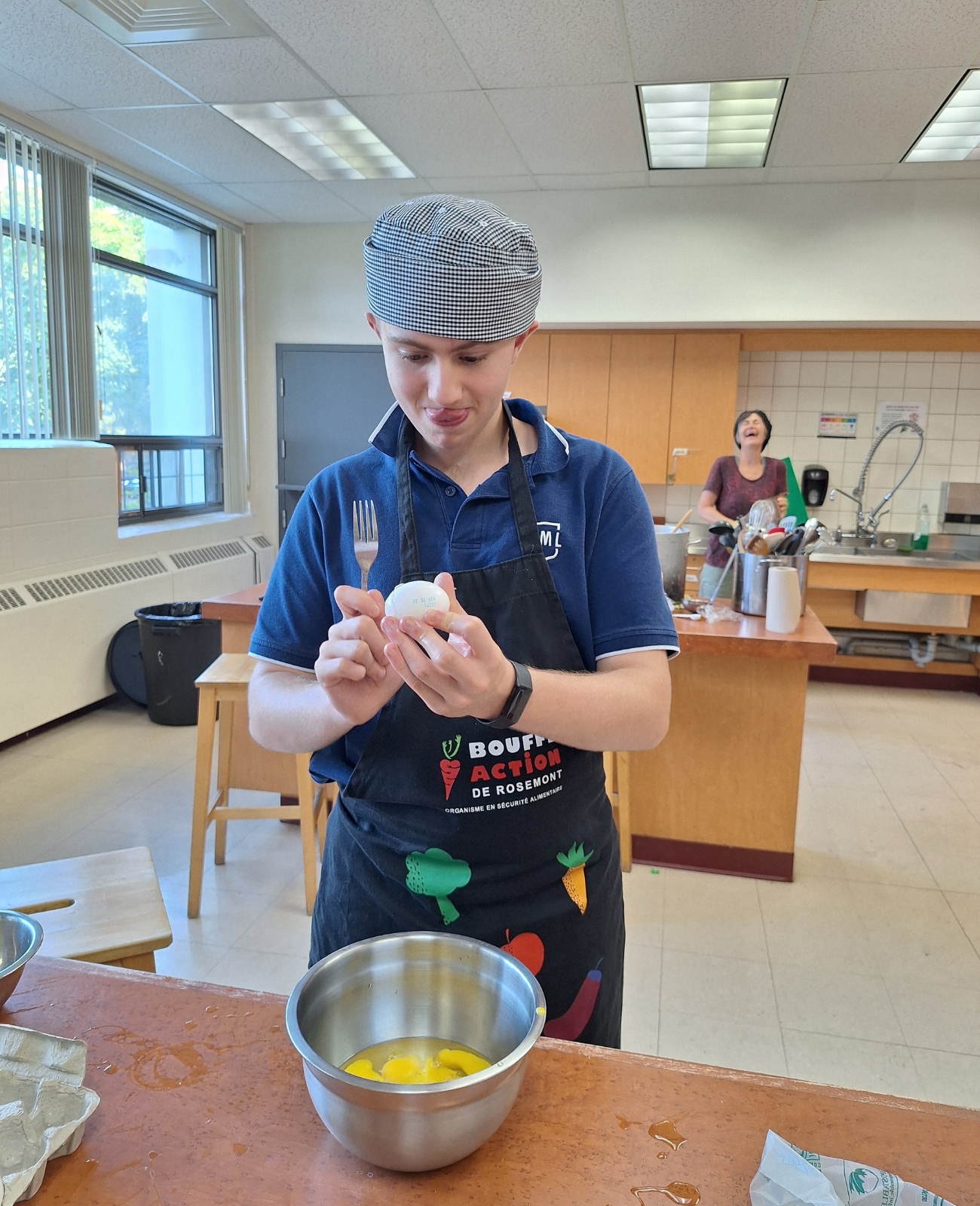 Participant des cuisines collectives