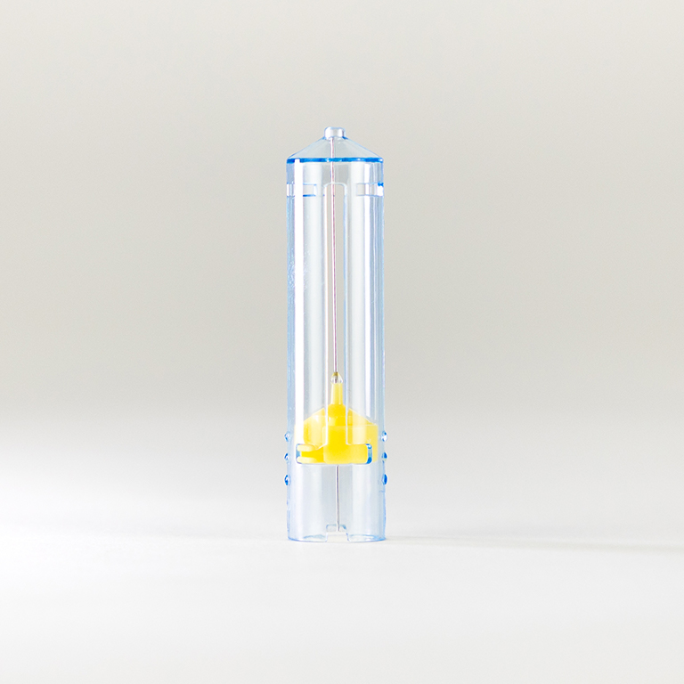 SimpleCAP Dental Safety Needle, Yellow Capsule, 27ga Long