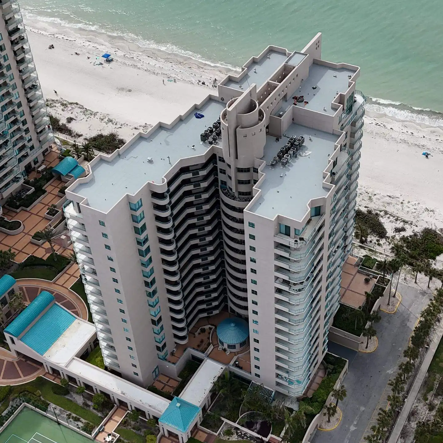 Tampa roofing company expert performing detailed roof inspection