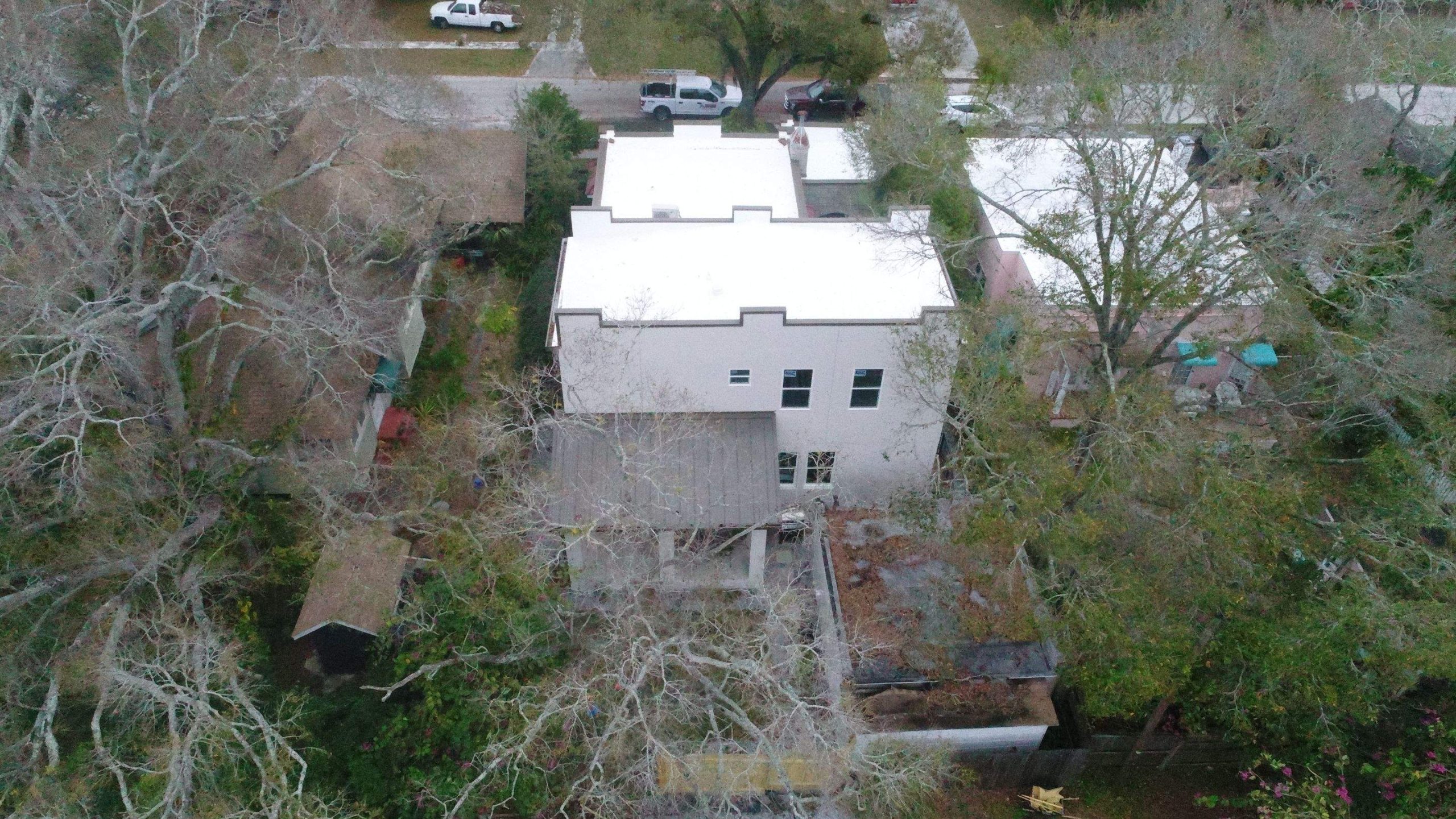 residential roofing Tampa project with new shingle roof installation