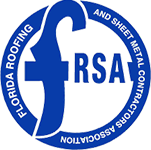 Roofing company Tampa professional certification badge