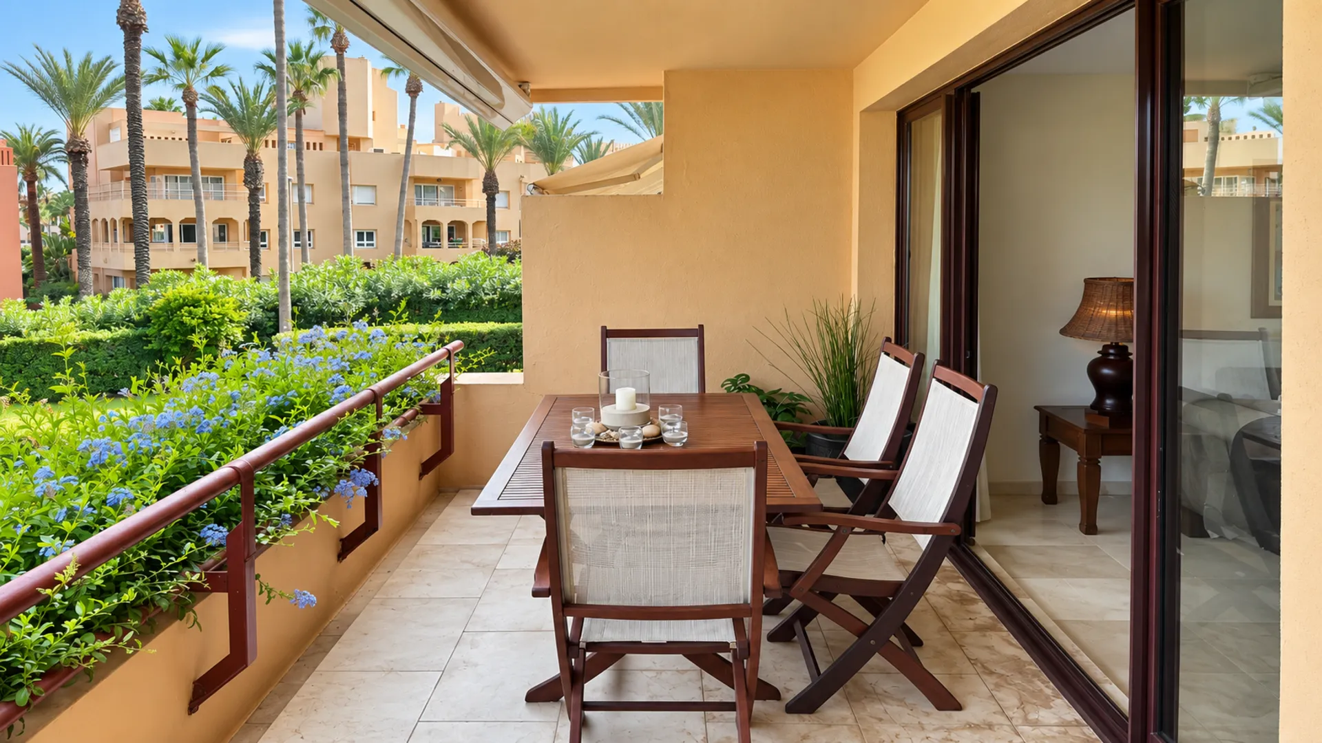 Apartamento impecable de 2 dormitorios en Paseo del Mar con vistas al mar