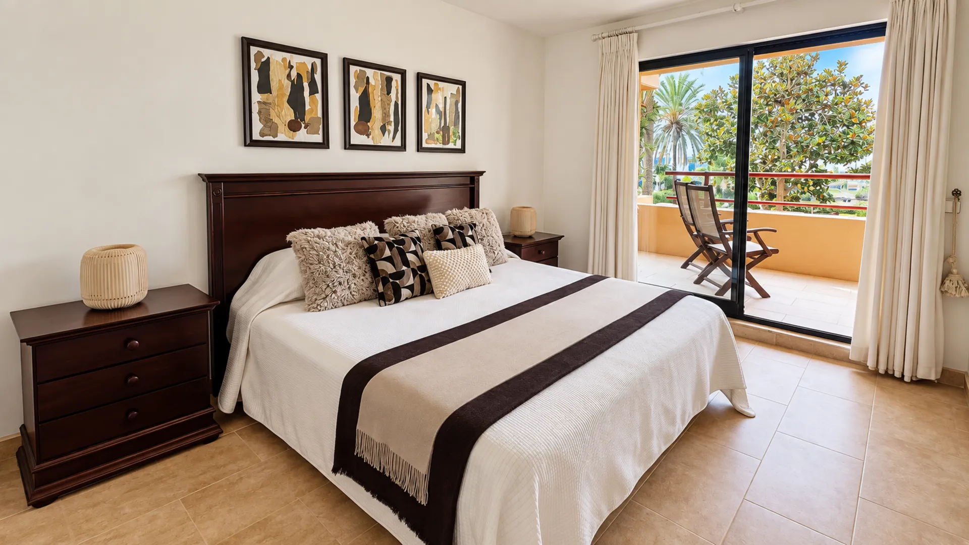 Apartamento impecable de 2 dormitorios en Paseo del Mar con vistas al mar