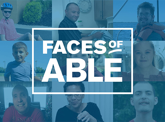 Faces of ABLE grid of many people