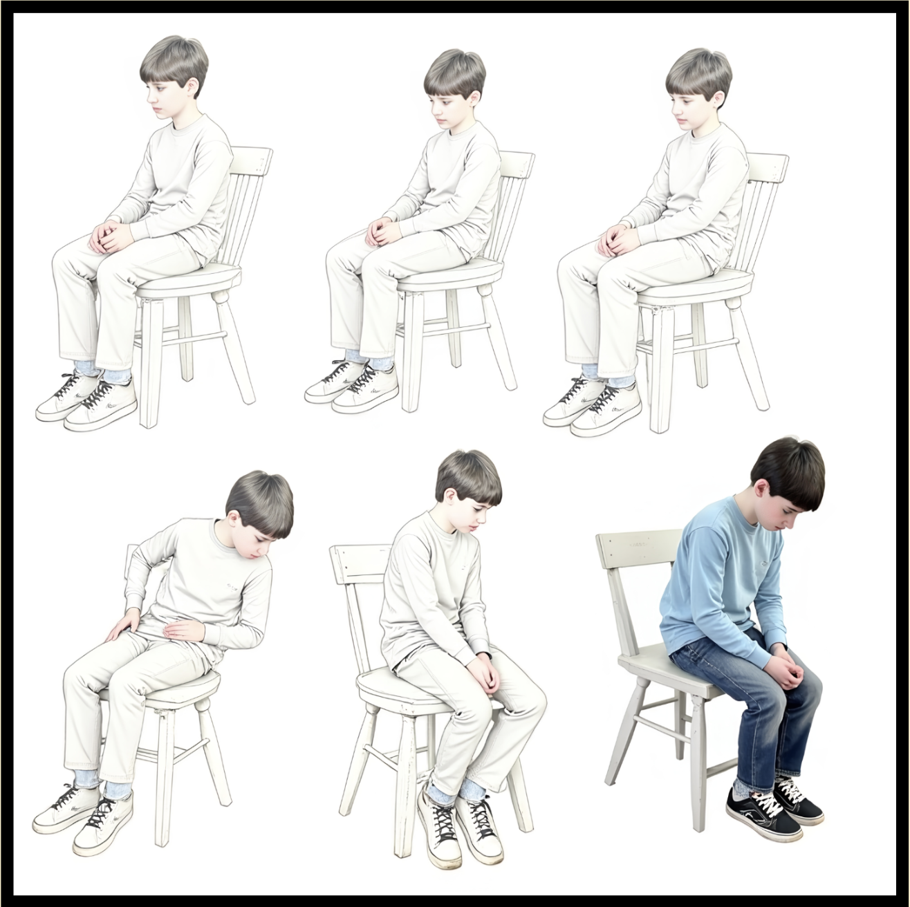 AI Generated Character Sketches