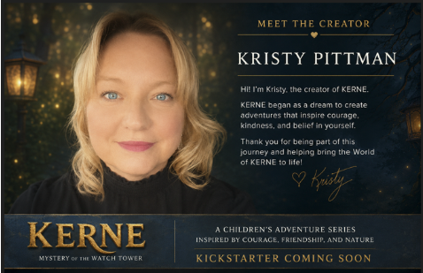 Meet the creator: Kristy Pittman, author of KERNE: Mystery of the Watch Tower