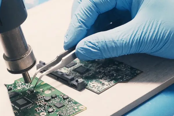 Circuit board repair for data recovery