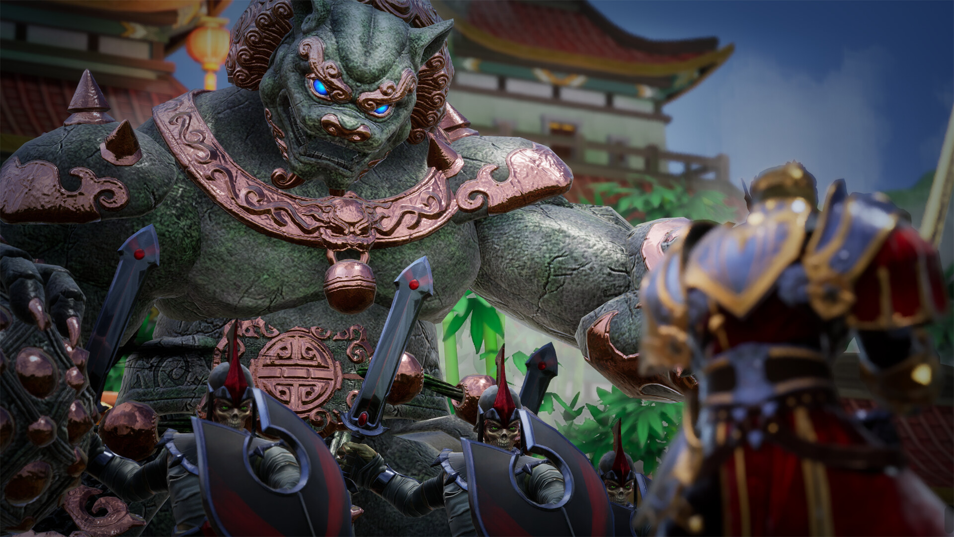 [background image] image of collaborative meeting (for a game development company)