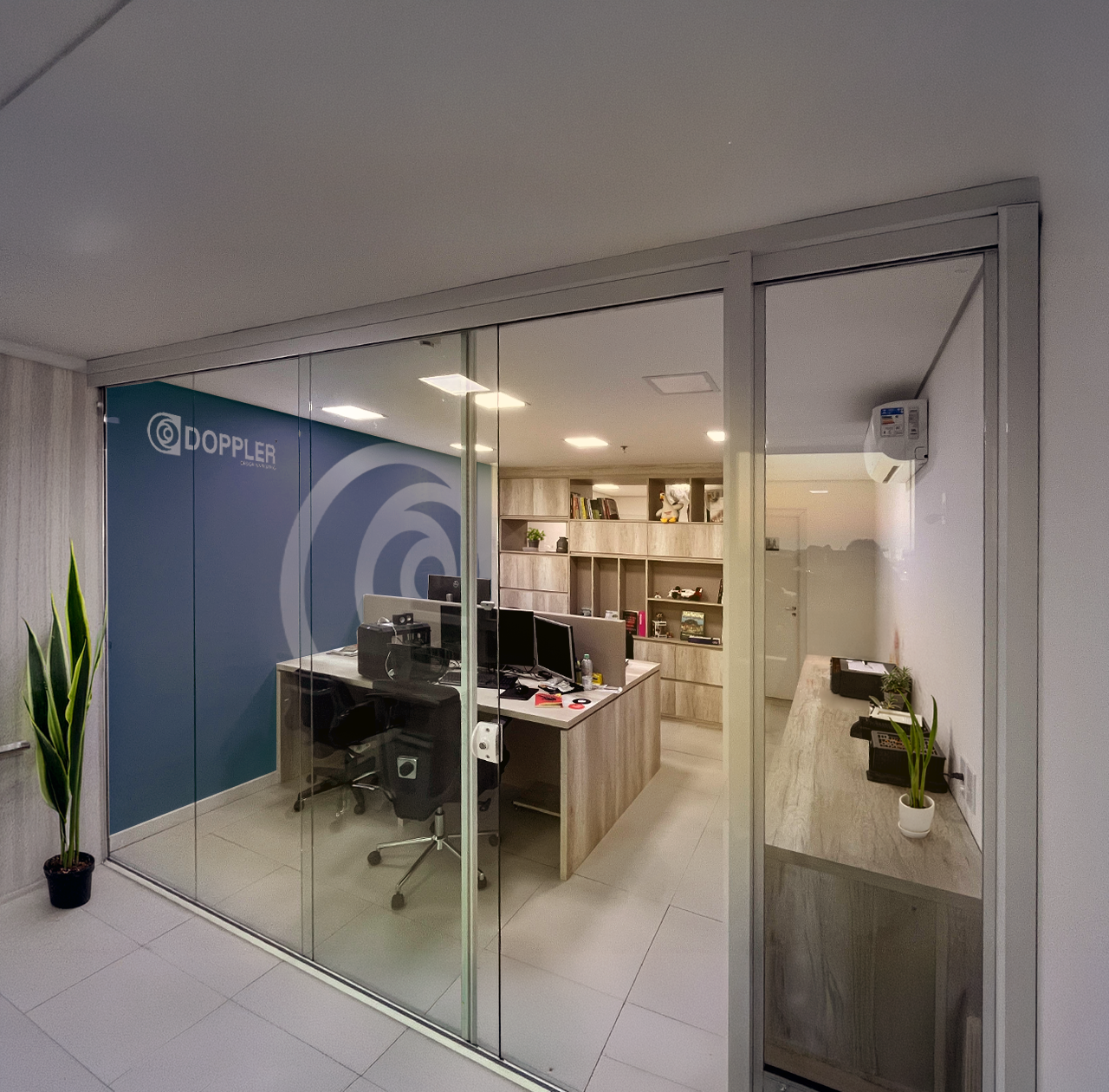 Creative office space.