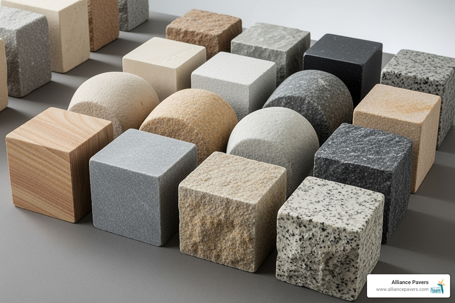 variety of natural stone wall caps - natural stone wall caps
