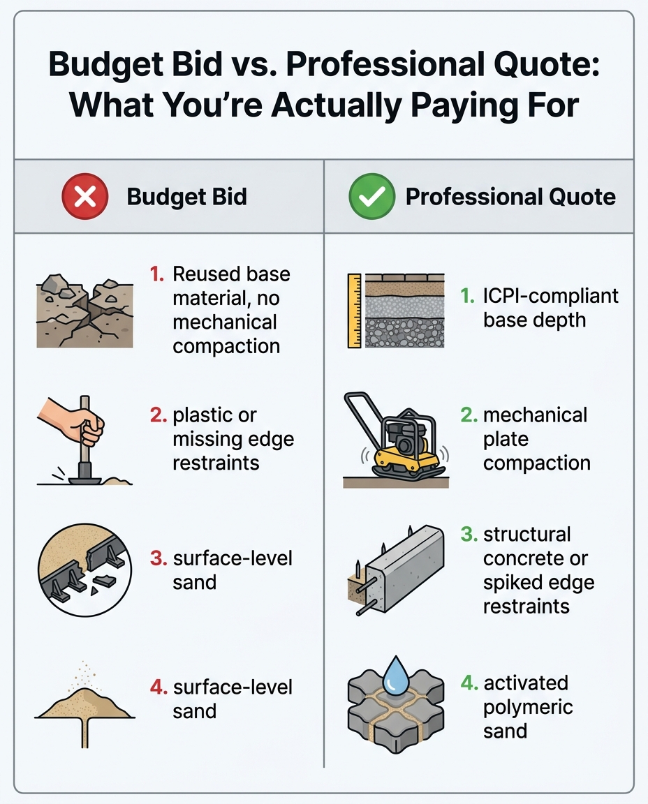 Budget Bid vs. Professional Quote: What You're Actually Paying For