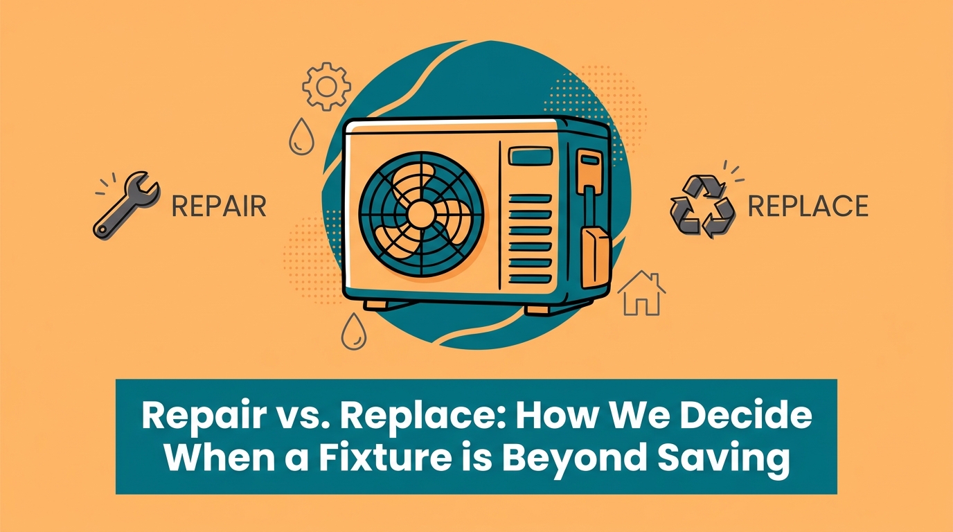 Repair vs. Replace: How We Decide When a Fixture is Beyond Saving — featured image