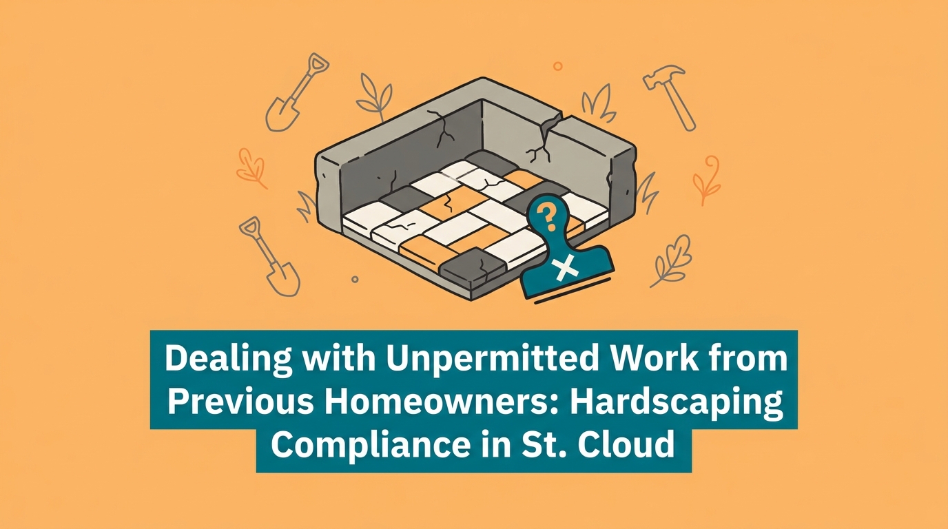 Dealing with Unpermitted Work from Previous Homeowners: Hardscaping Compliance in St. Cloud — featured image