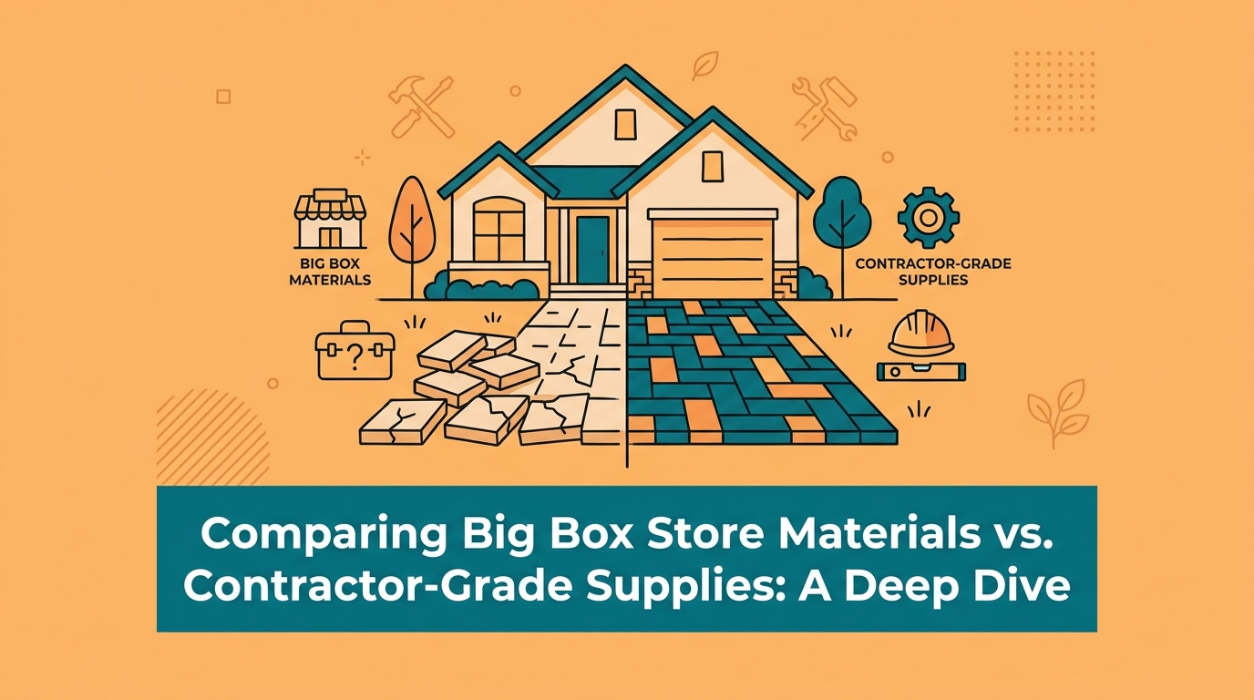 Comparing Big Box Store Materials vs. Contractor-Grade Supplies: A Deep Dive — featured image