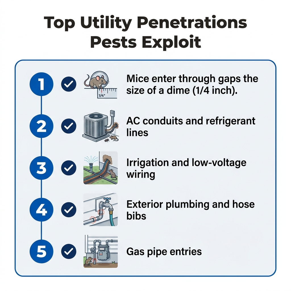 Top Utility Penetrations Pests Exploit